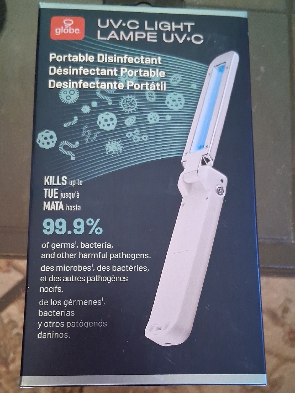 UV-C LIGHT POTABLE DISINFECTANT LAMP